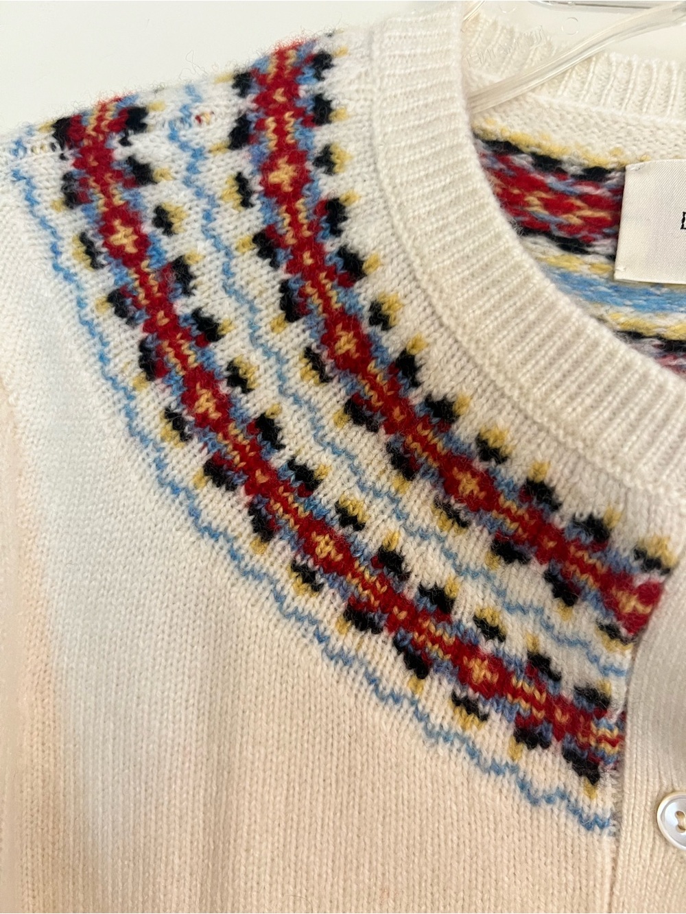 NWT Doen Olympe Cardigan, size L - Picture 2 of 5